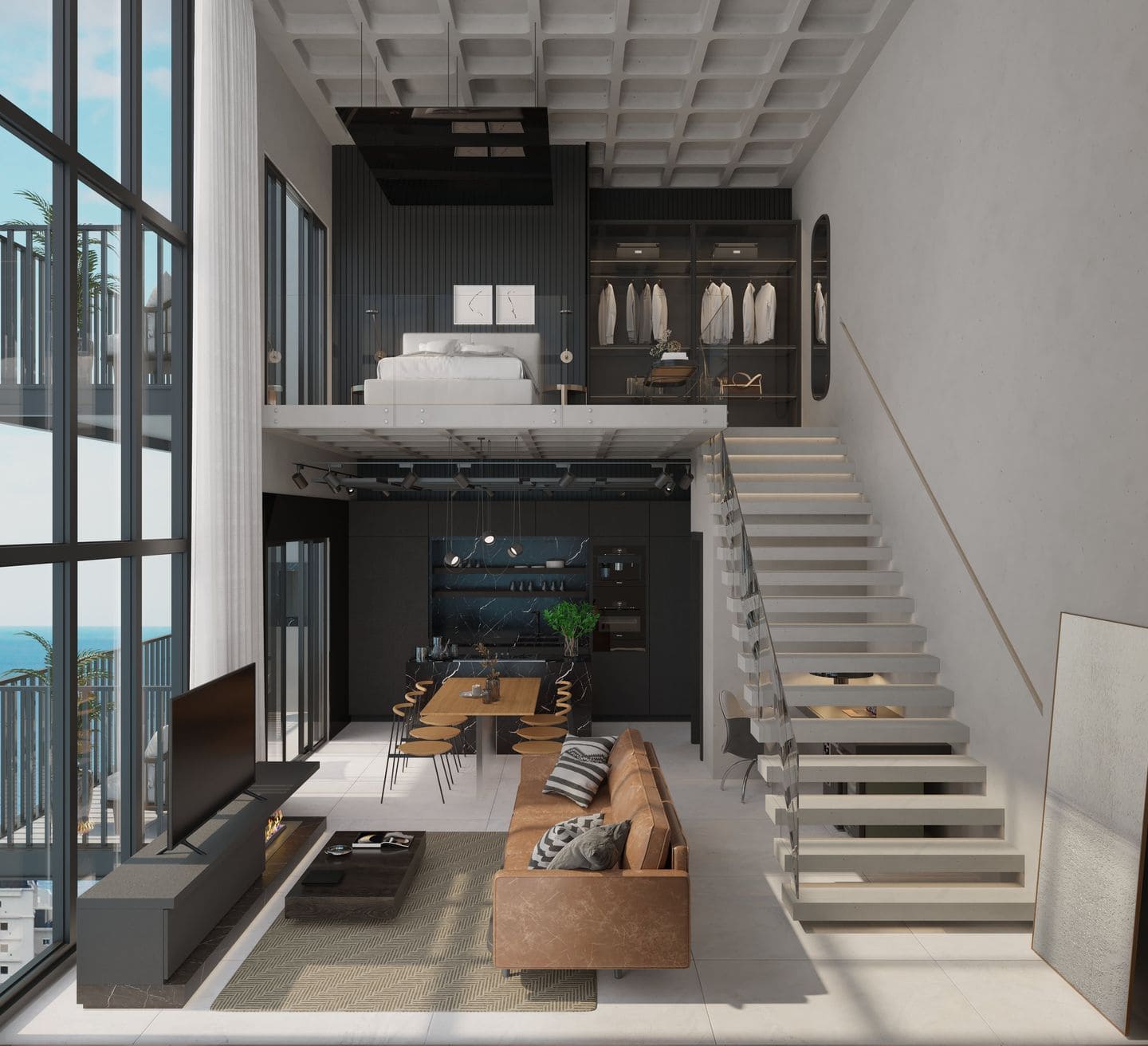 Render 6 do River View Residence em Porto Belo SC
