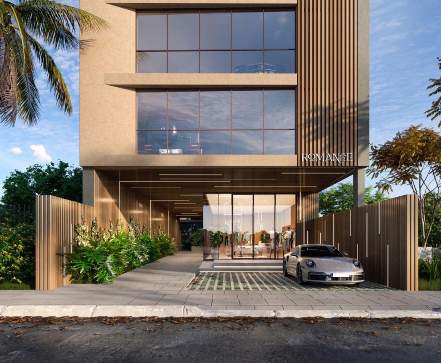 Render 1 do Romanée em Porto Belo SC