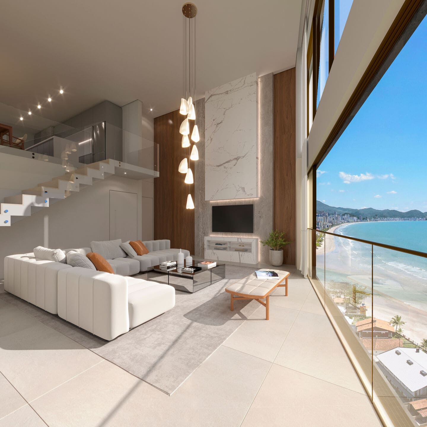 Render 4 do Romanée em Porto Belo SC