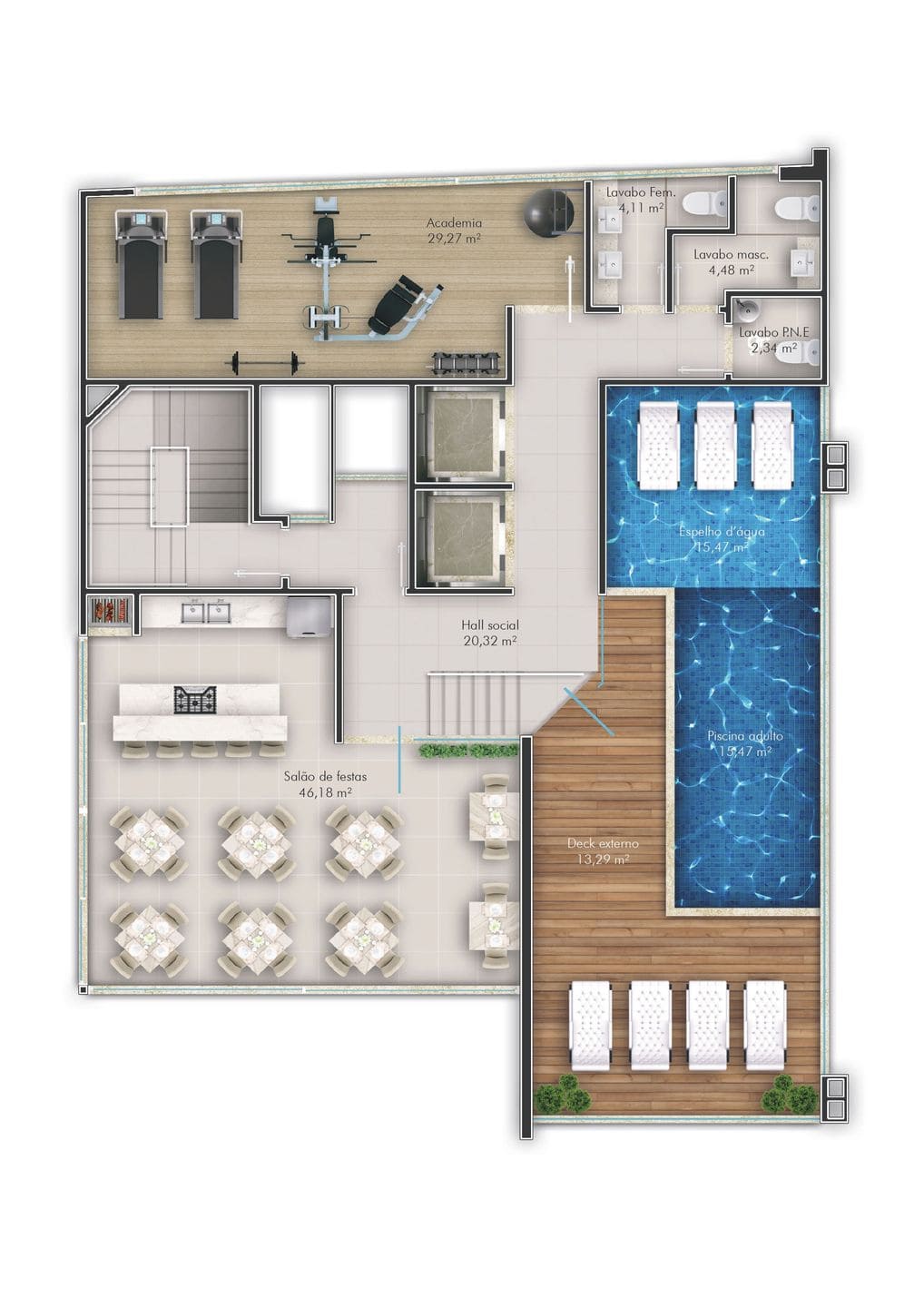 Planta 3 do Rv House Luxury Compact em Porto Belo SC