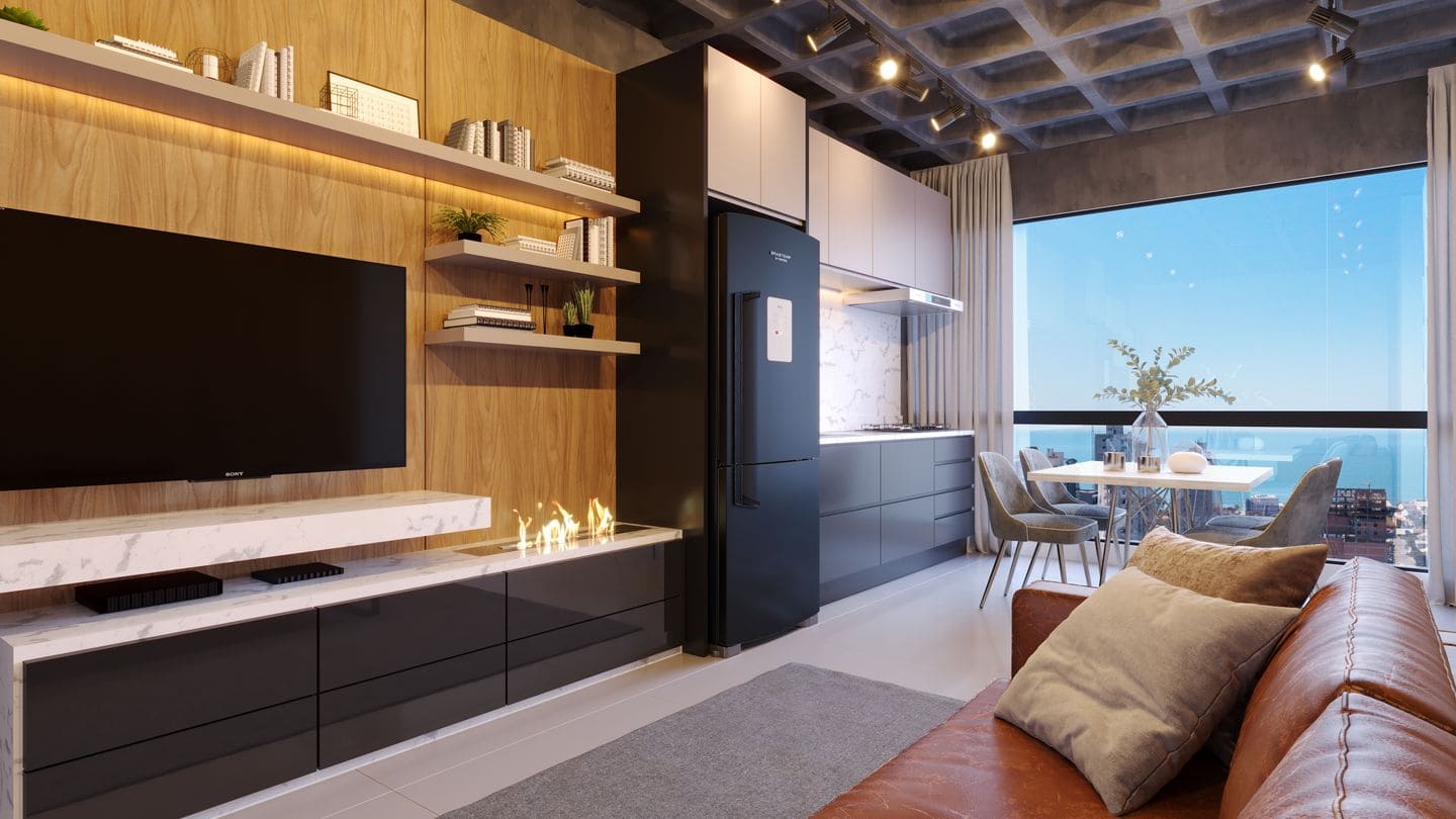 Render 7 do Rv House Luxury Compact em Porto Belo SC