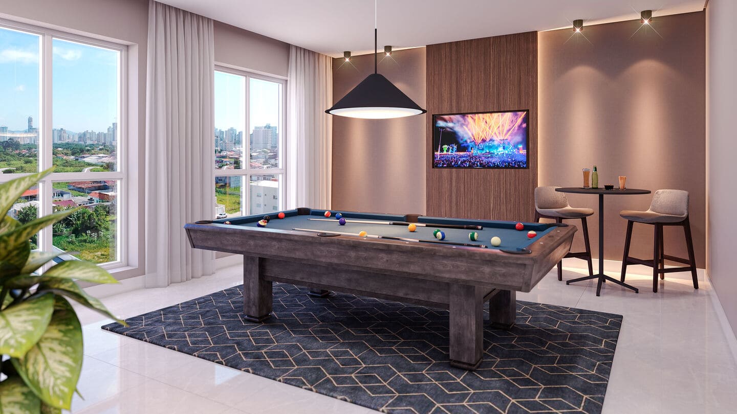 Area de lazer 1 do Saint Germain Residence em Porto Belo SC