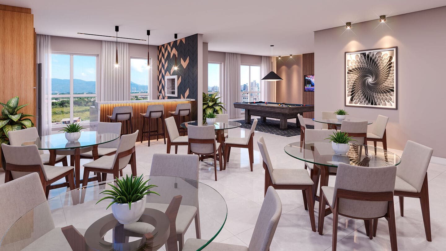Render 1 do Saint Germain Residence em Porto Belo SC