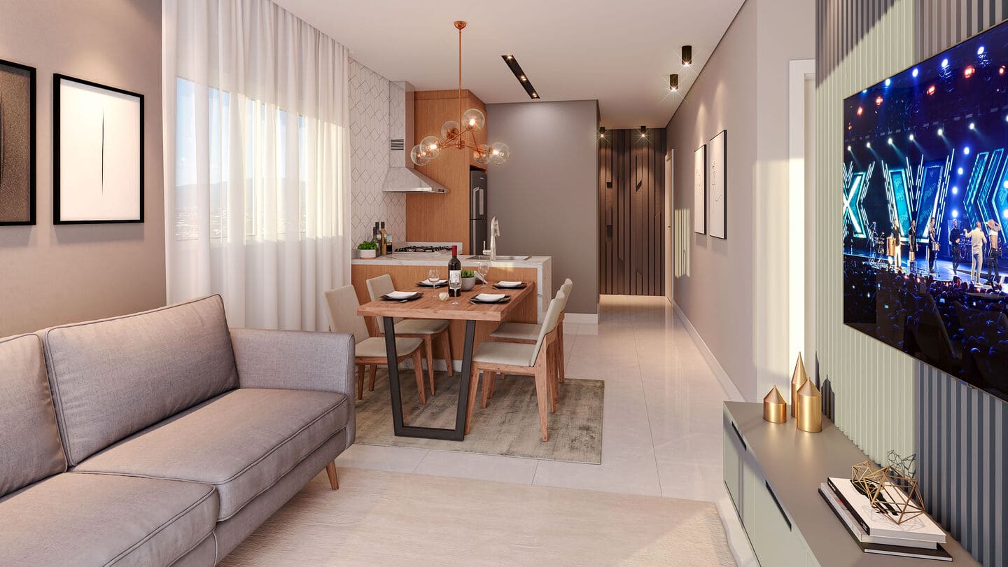 Render 2 do Saint Germain Residence em Porto Belo SC