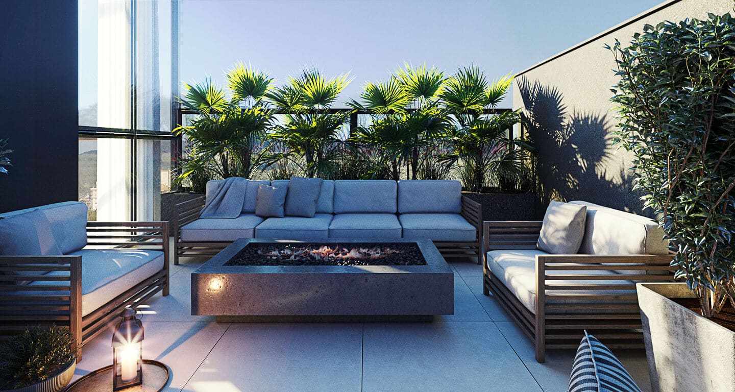 Area de lazer 1 do San Pietro Residence em Porto Belo SC
