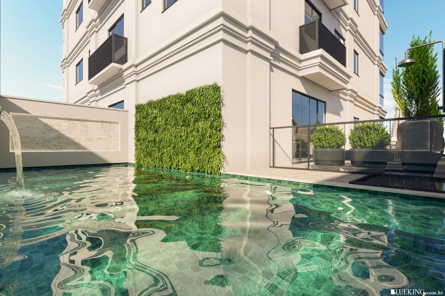 Render 4 do Stelle Marine Residence em Porto Belo SC