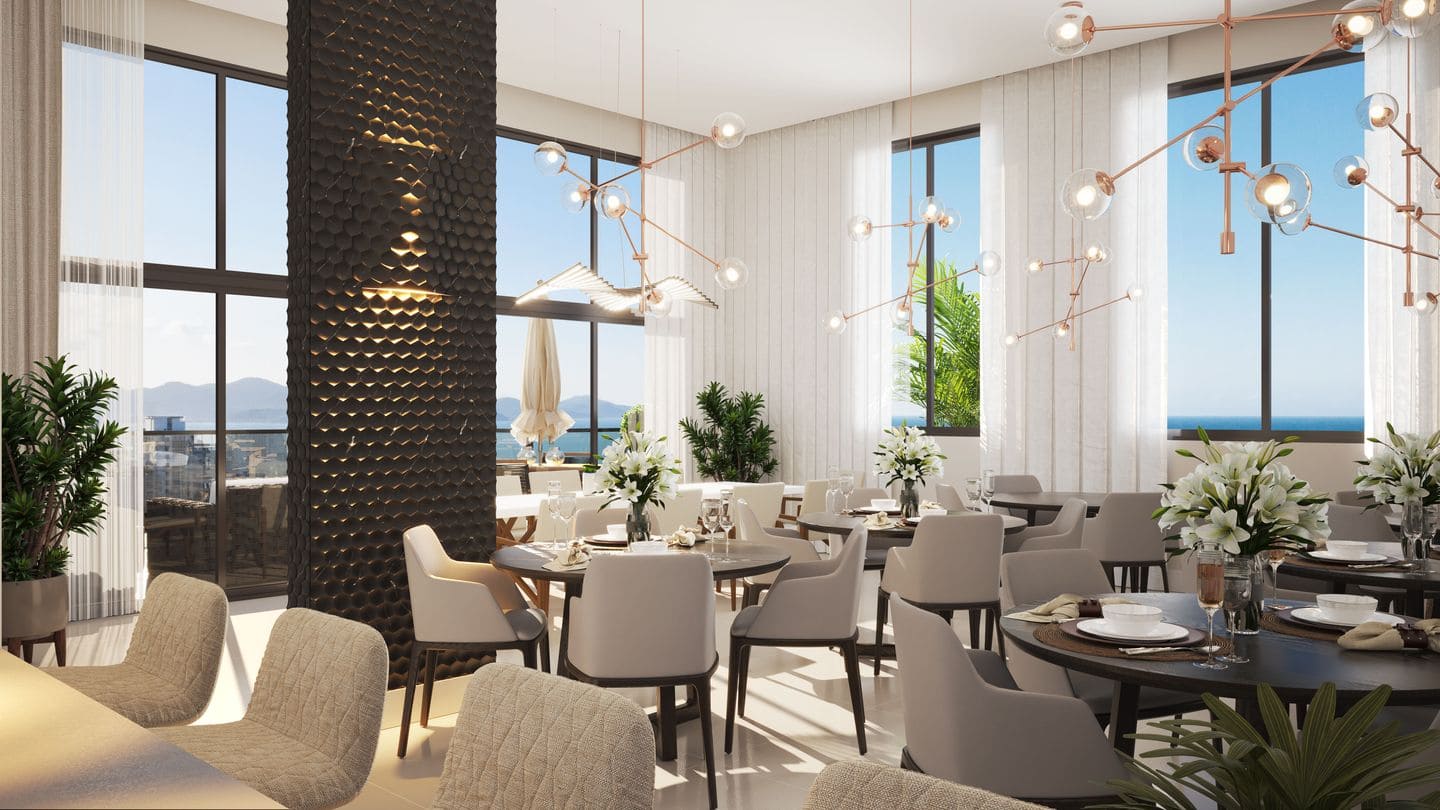 Area de lazer 13 do Sunshine Apartments em Porto Belo SC