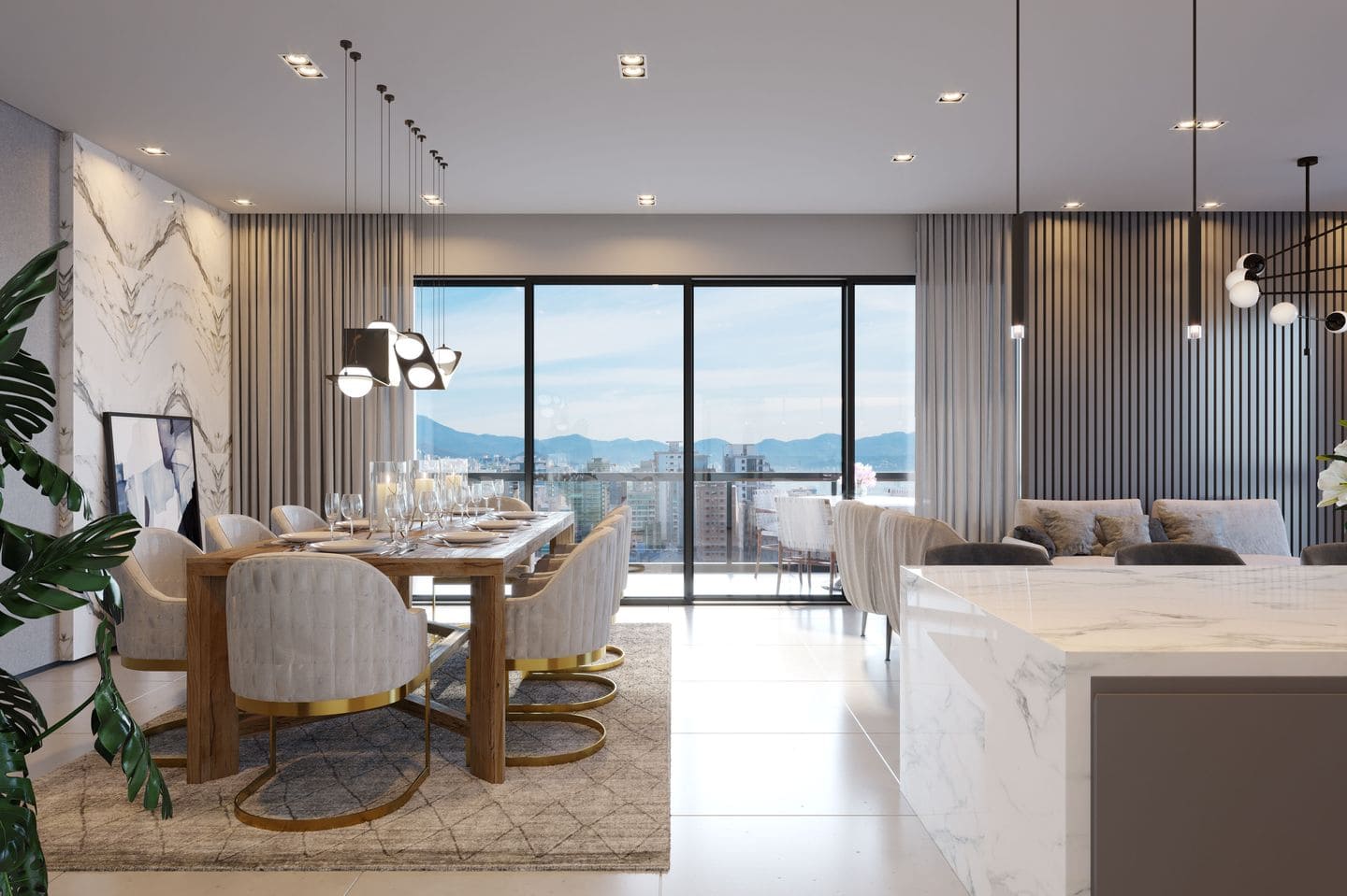 Render 6 do Sunshine Apartments em Porto Belo SC