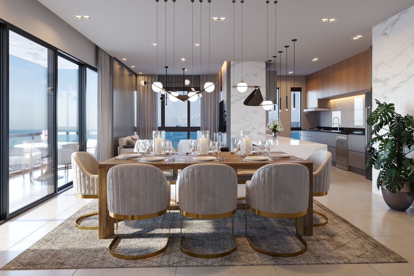 Render 5 do Sunshine Apartments em Porto Belo SC