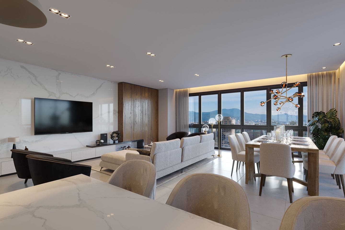 Render 2 do Sunshine Apartments em Porto Belo SC