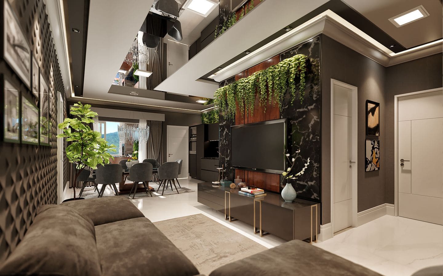 Render 6 do The Porto Plaza em Porto Belo SC