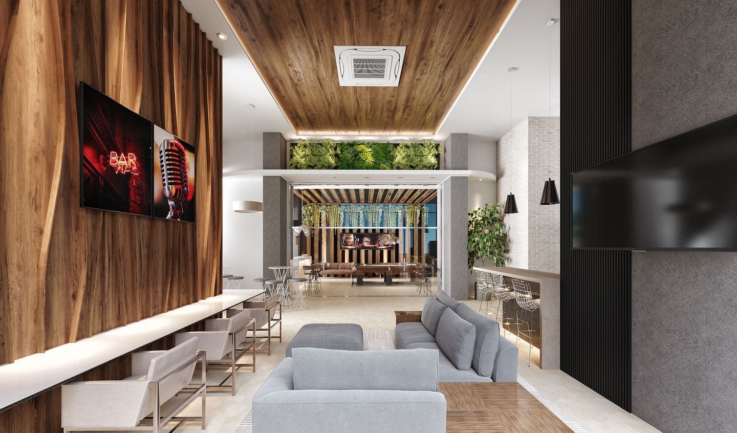 Render 2 do The Porto Plaza em Porto Belo SC