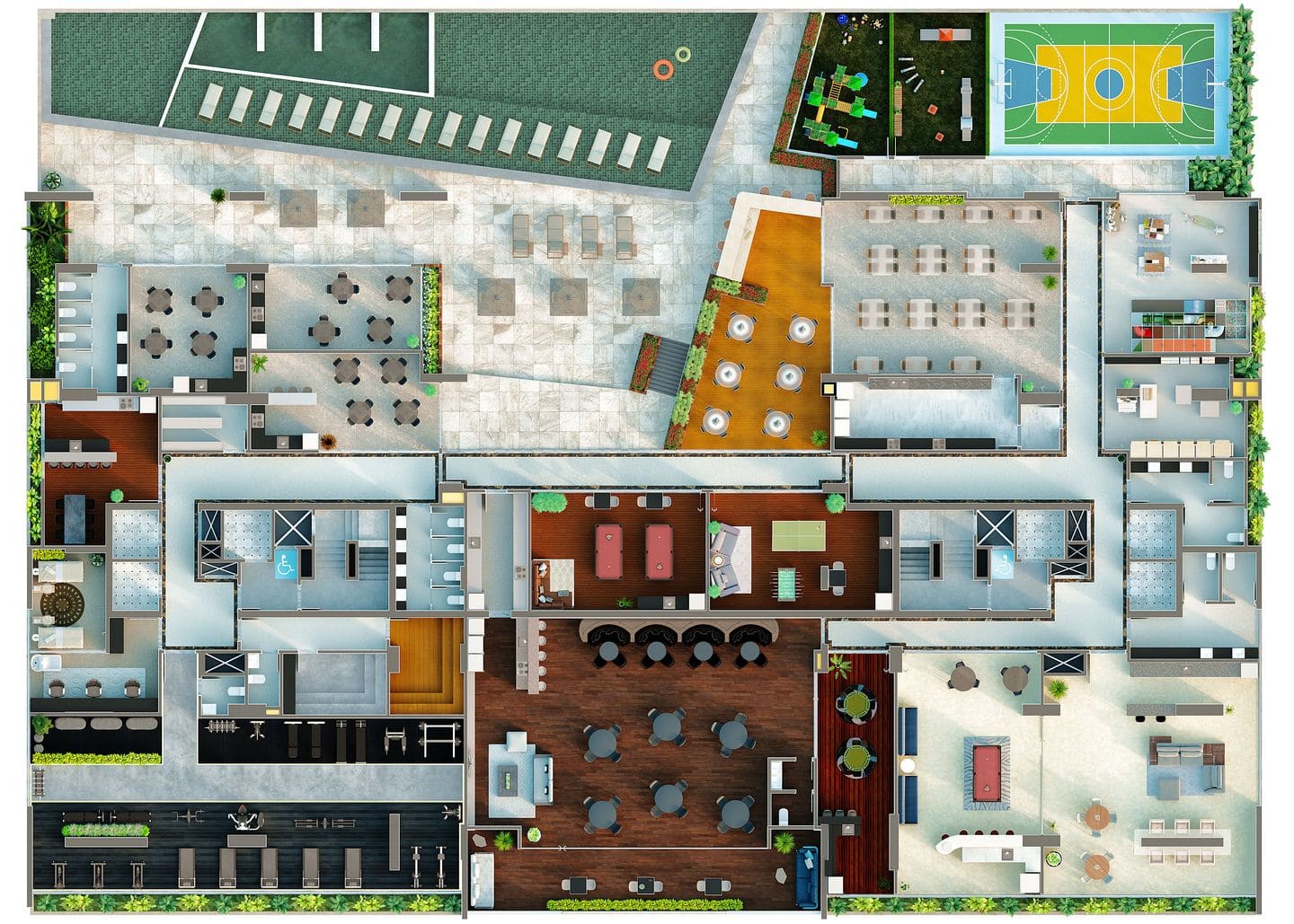 Planta 4 do The Porto Plaza em Porto Belo SC