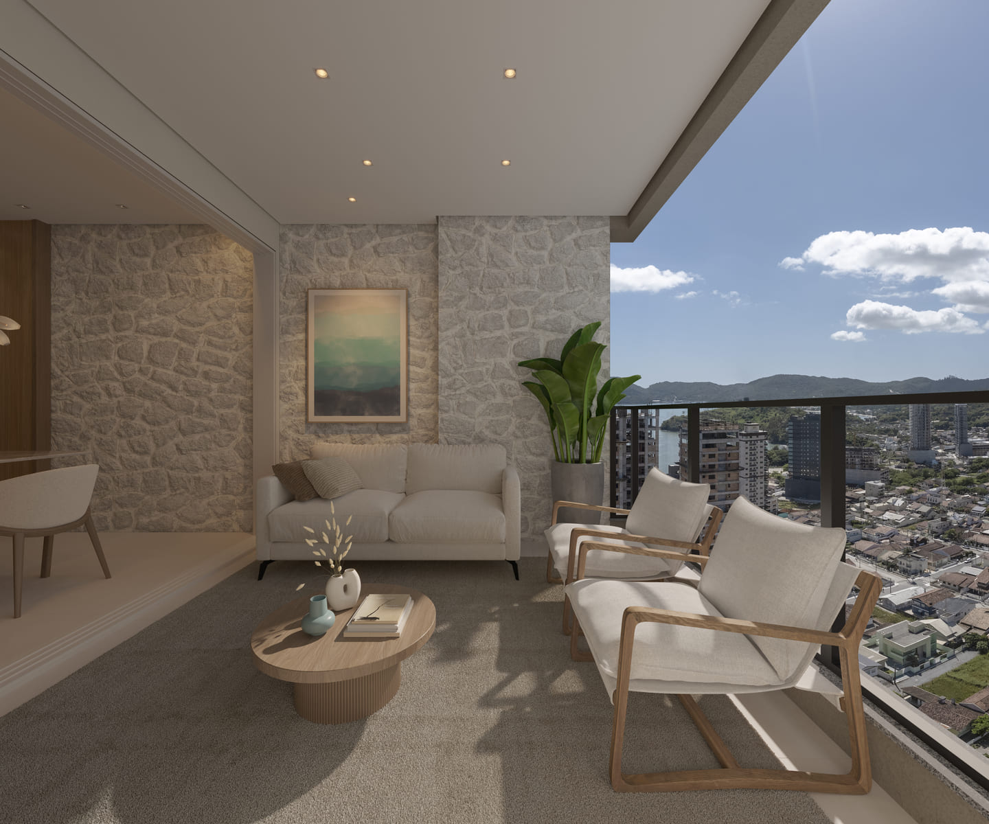 Render 6 do Tívoli Residence em Porto Belo SC