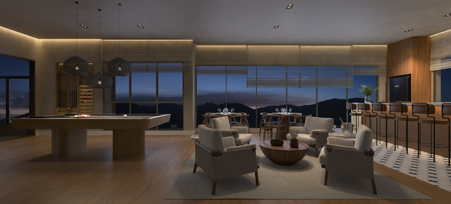 Render 20 do Tívoli Residence em Porto Belo SC