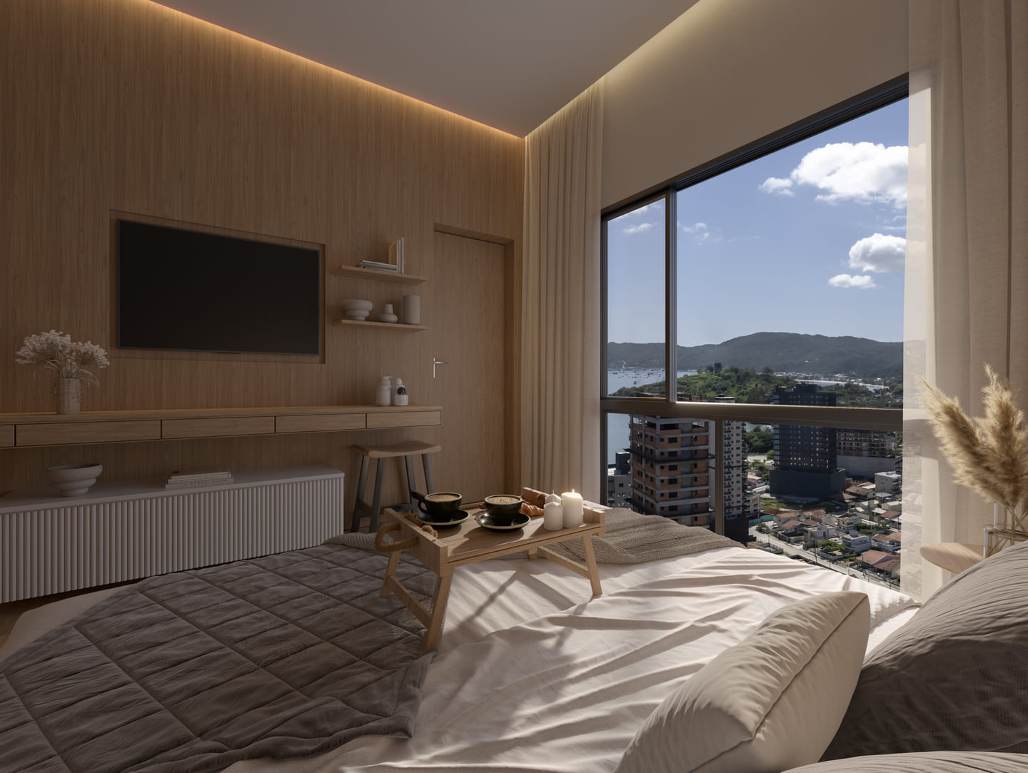 Render 7 do Tívoli Residence em Porto Belo SC