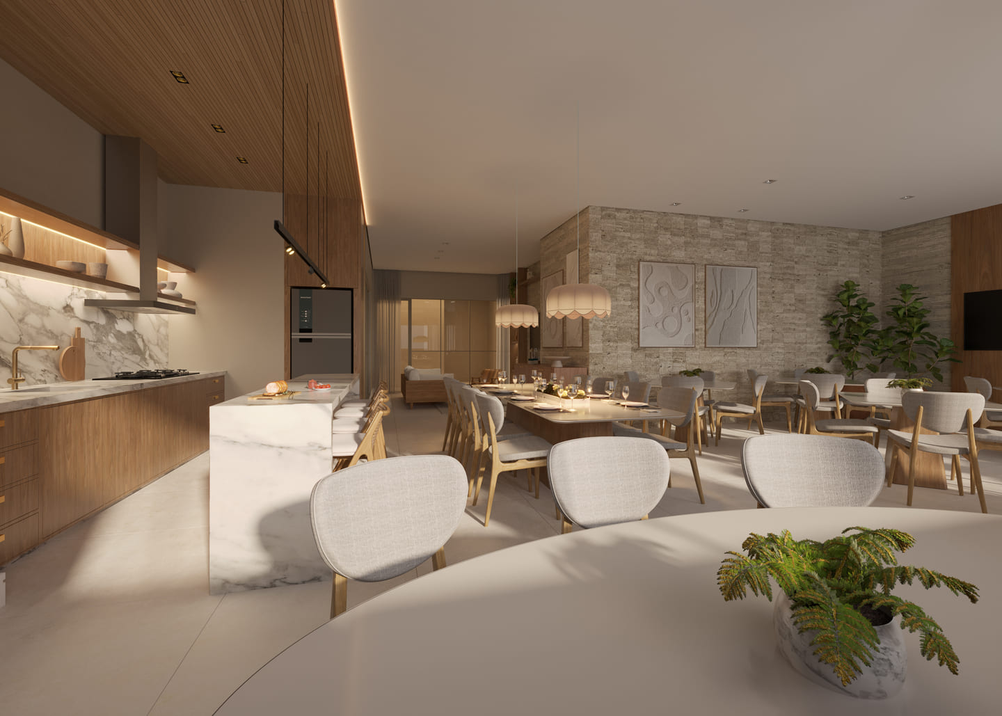 Render 19 do Tívoli Residence em Porto Belo SC