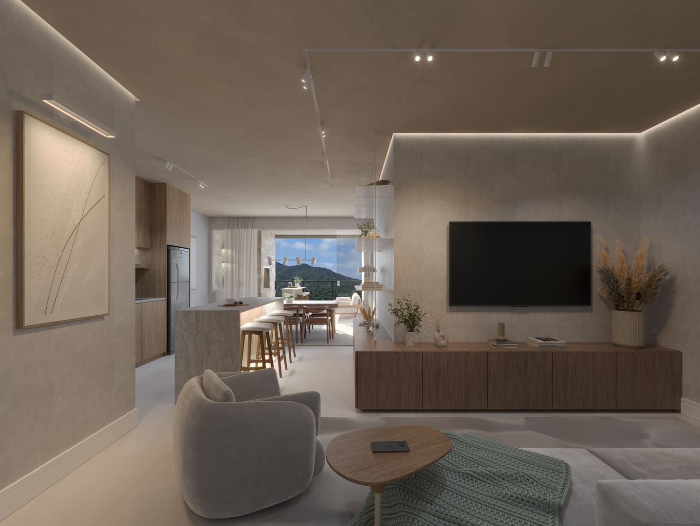 Render 2 do Tívoli Residence em Porto Belo SC