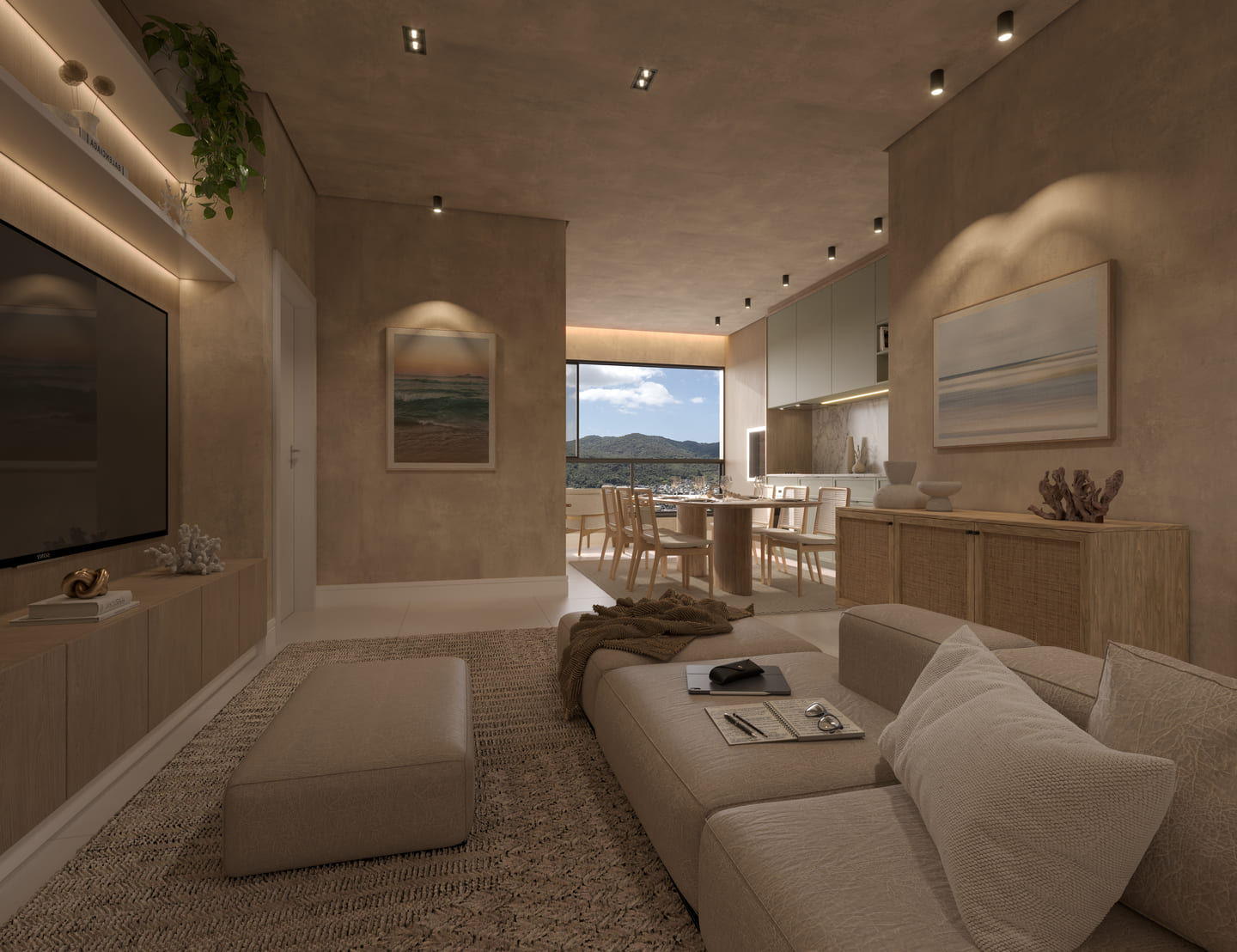 Render 4 do Tívoli Residence em Porto Belo SC