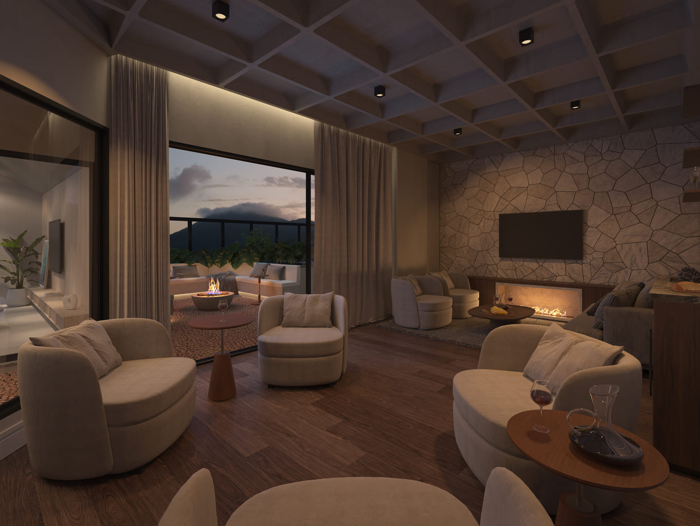 Render 21 do Tívoli Residence em Porto Belo SC