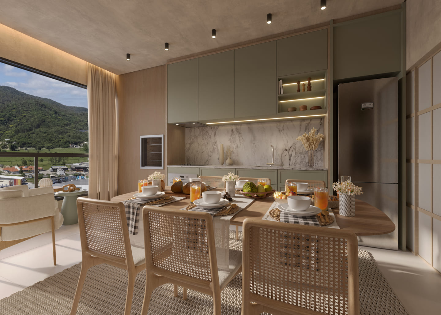 Render 5 do Tívoli Residence em Porto Belo SC