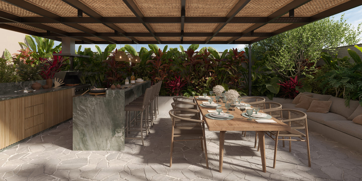 Render 13 do Tívoli Residence em Porto Belo SC