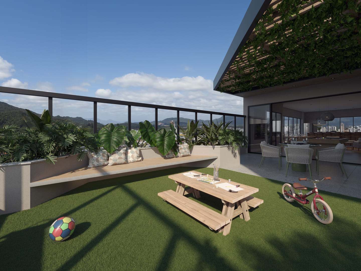 Render 14 do Tívoli Residence em Porto Belo SC