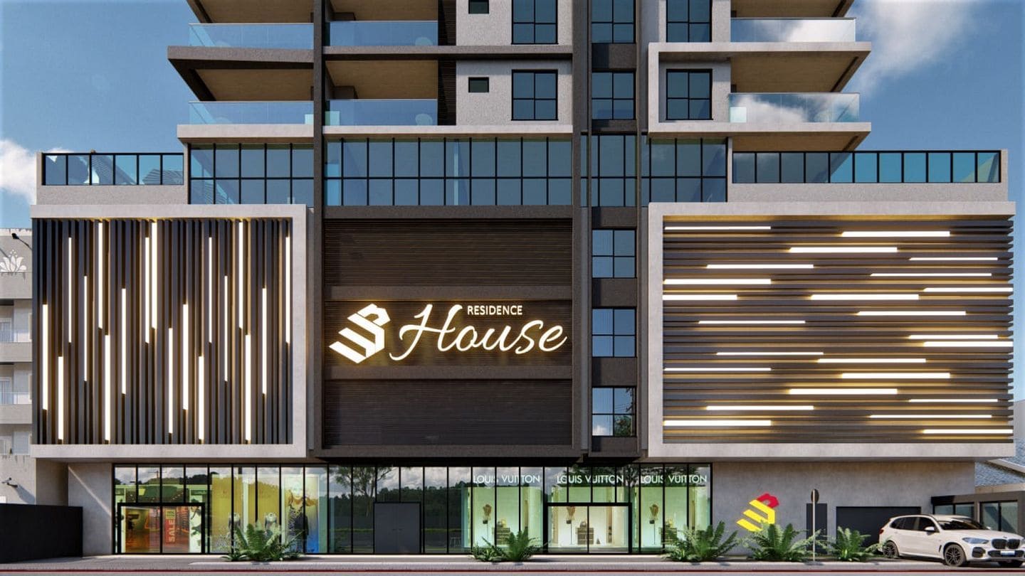 Render 1 do UP House Residence em Porto Belo SC