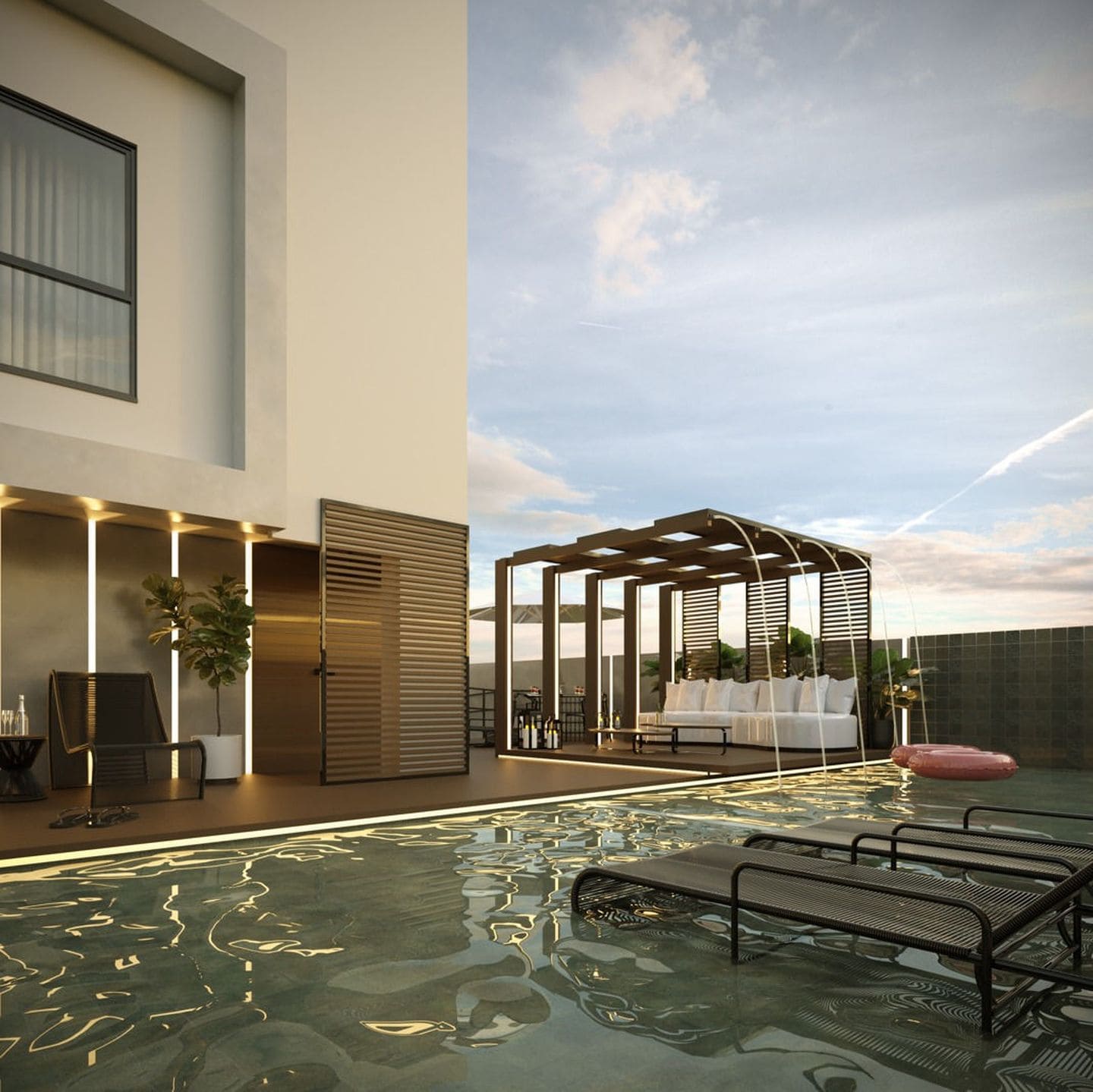 Render 4 do UP House Residence em Porto Belo SC