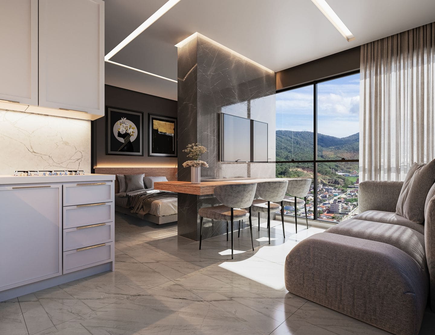 Render 4 do Verbena Atlantic em Porto Belo SC