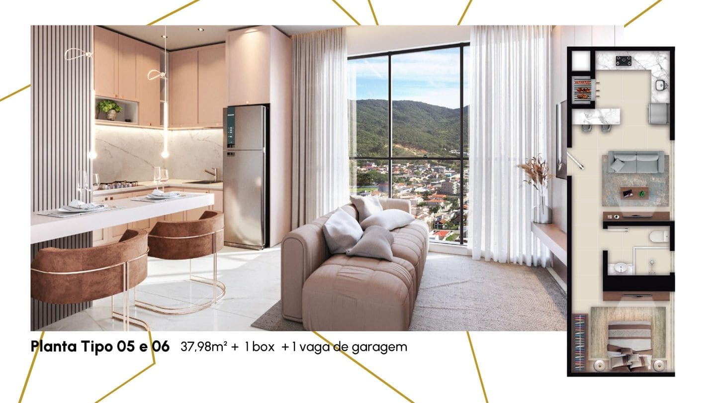 Planta 6 do Verbena Atlantic em Porto Belo SC