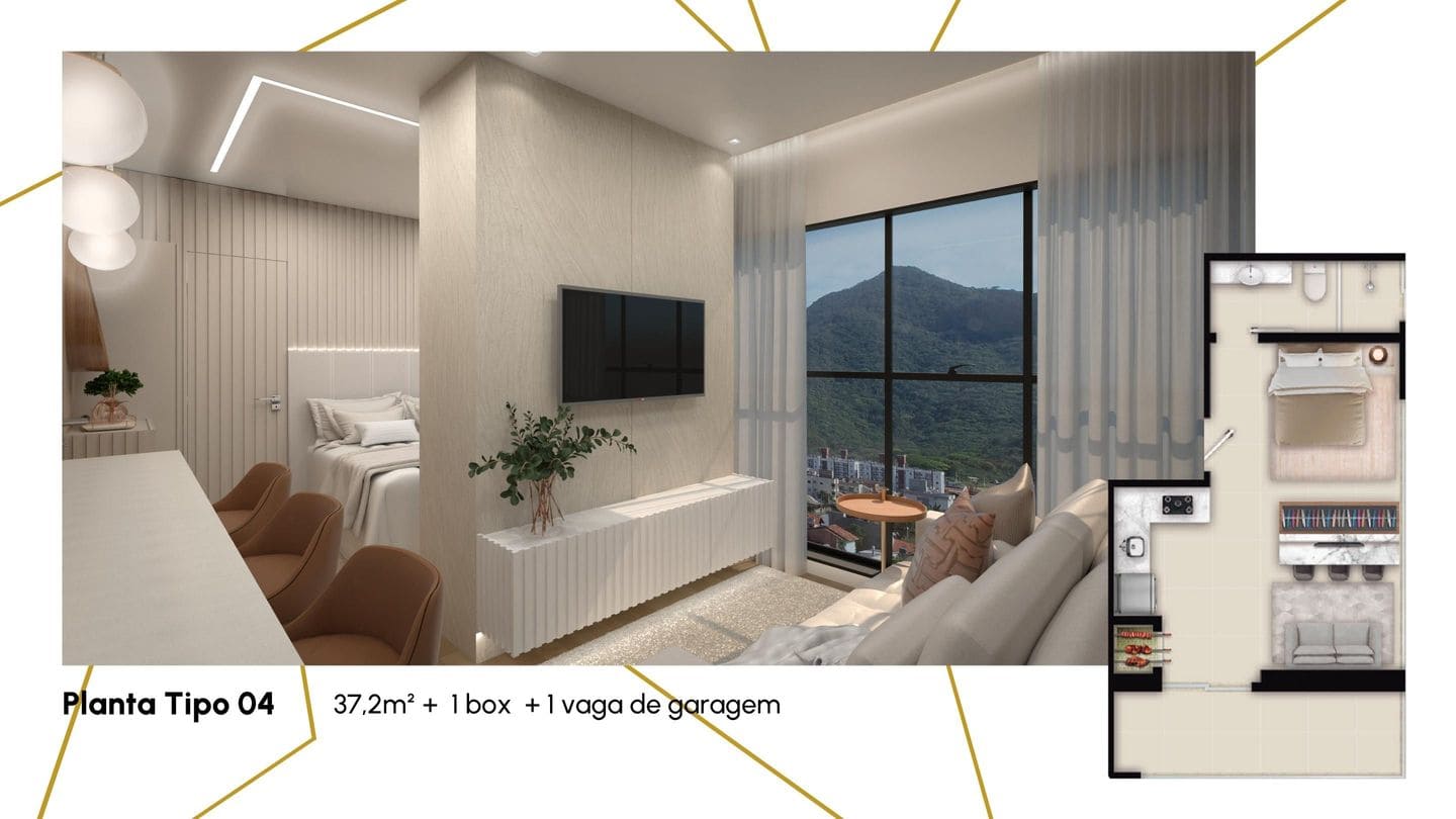 Planta 4 do Verbena Atlantic em Porto Belo SC