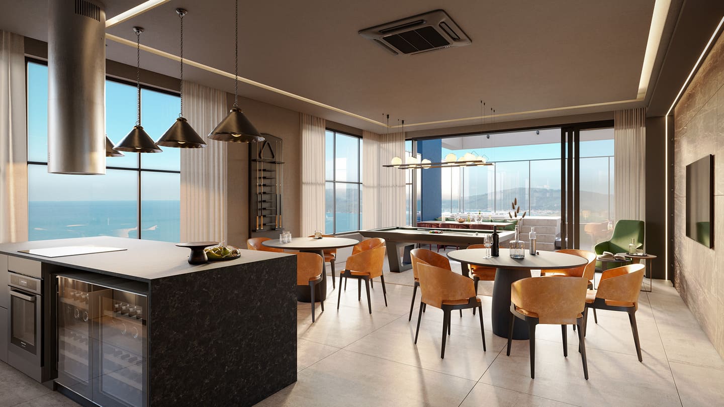 Render 7 do Voss Residence em Porto Belo SC