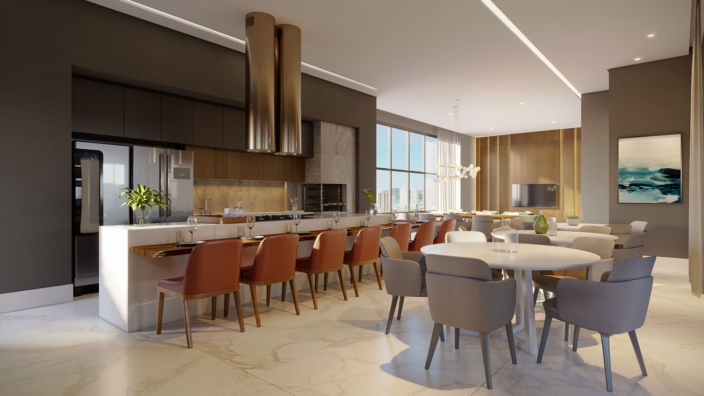 Render 6 do Voss Residence em Porto Belo SC