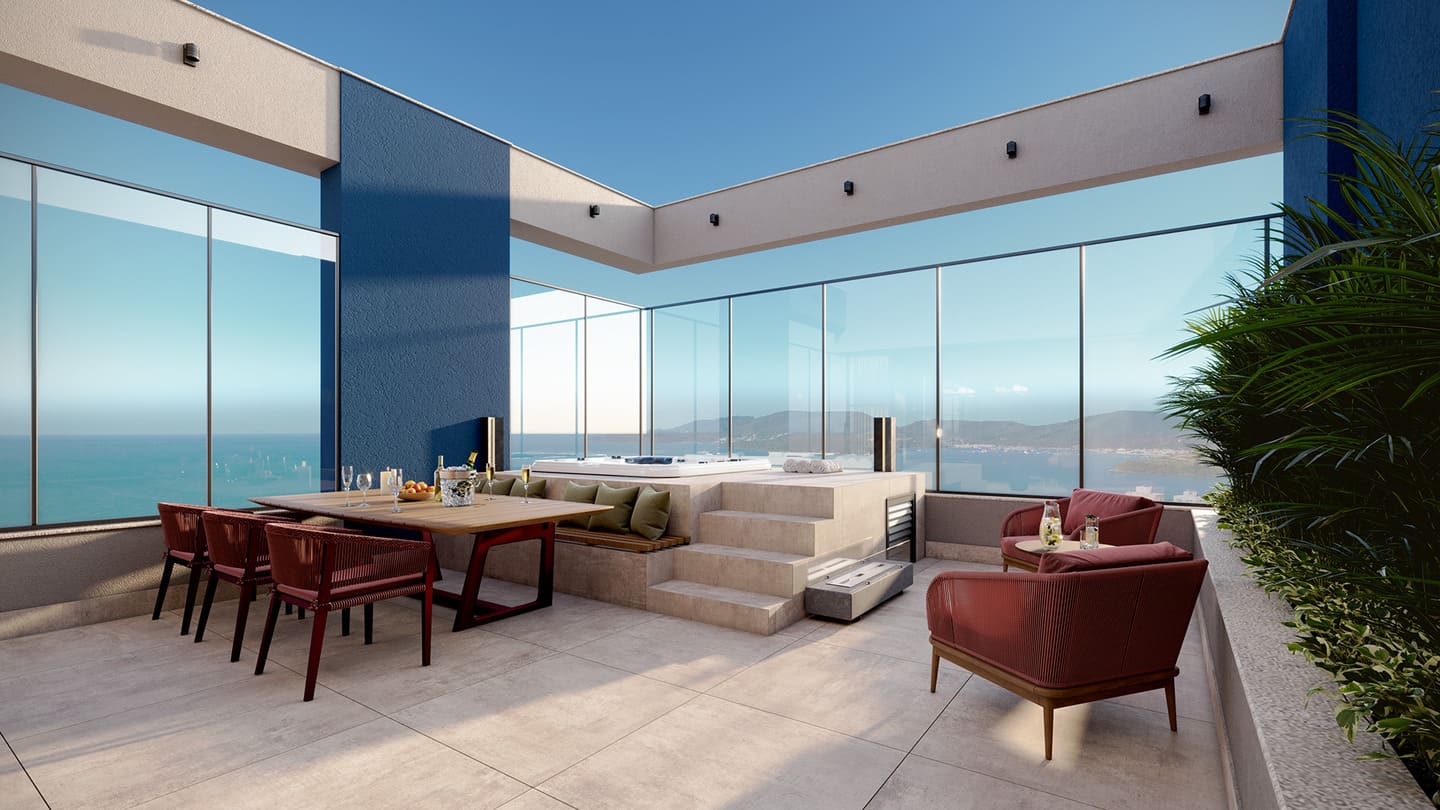 Render 3 do Voss Residence em Porto Belo SC