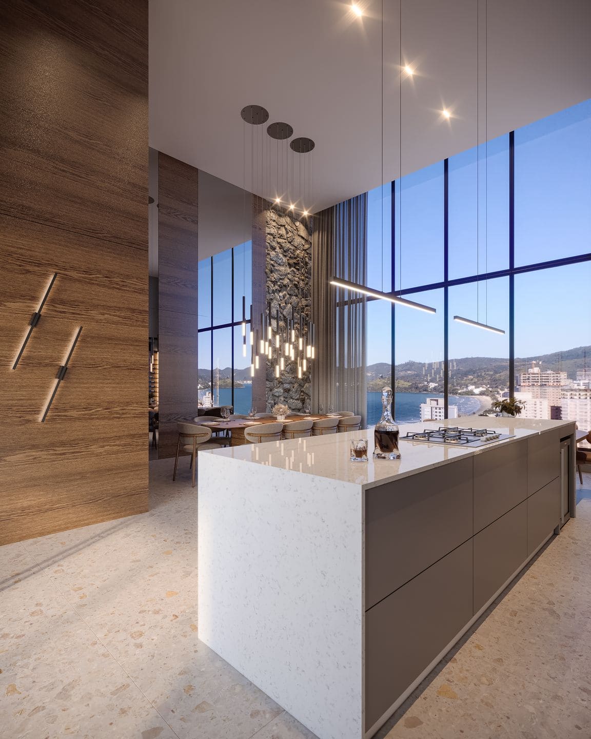 Render 4 do Zenith Residence em Porto Belo SC