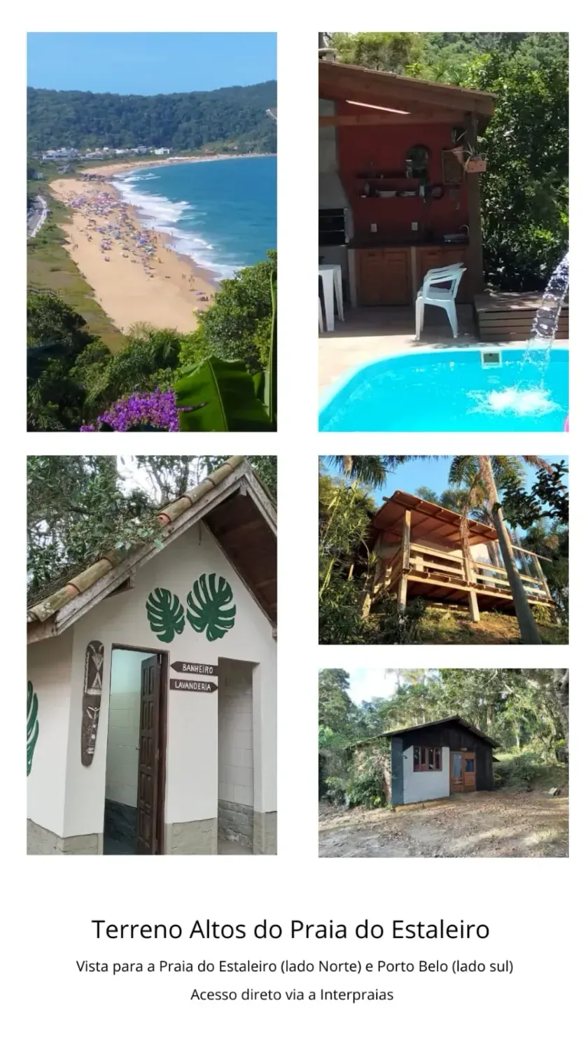 Casa com vista mar e 2635m2