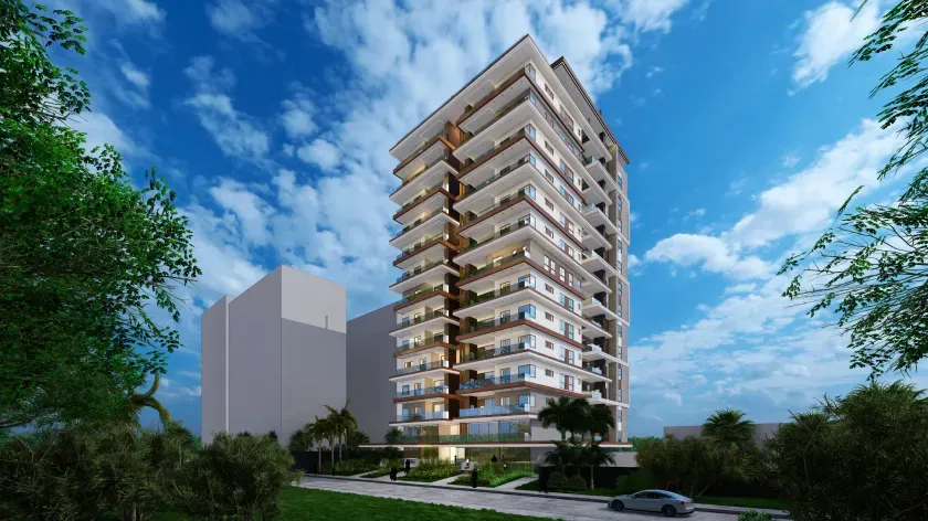 Apartamento com 3 suítes e 2 vagas de garagem na Praia Brava - Itajai