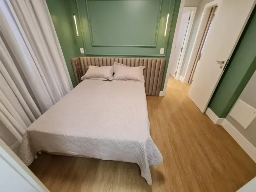 Apartamento mobiliado com 2 dormitórios sendo 1 suíte e 1 vaga na Atlantica em Balneário Camboriú — foto 9