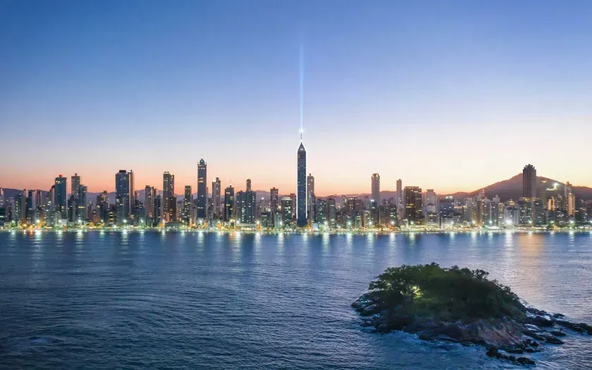 Apartamento de alto padrão com 4 suítes e 4 vagas de garagem na Beira mar de Balneário Camboriú/SC — foto 6