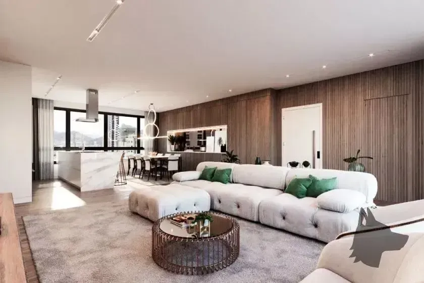 Apartamento diferenciado com 4 suítes e 4 vagas de garagem em Balneário Camboriú
