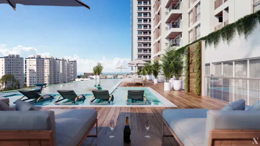 Apartamento com 3 dormitórios sendo 1 suíte e 2 vagas de garagem na Praia Brava - Itajaí — foto 3