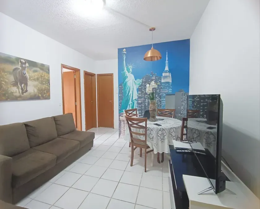 Apartamento com 2 dormitórios e 1 vaga de garagem no Bairro São Judas Tadeu, Balneário Camboriú/SC