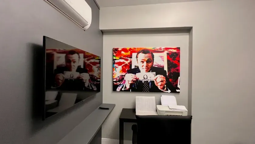 Apartamento frente mar mobiliado com 4 dormitórios sendo 2 suítes e 1 vaga em Balneário Camboriú — foto 6
