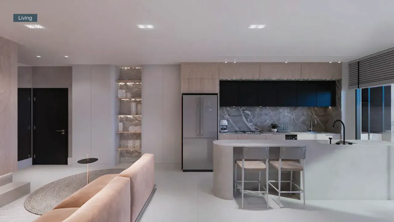 TIPO 1 — Apartamentos - 84,77 m² | 2606 | Brava Green