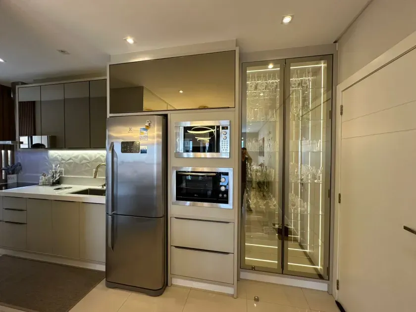 Apartamento alto padrão com 2 dormitórios sendo 1 suíte e 2 vagas - Nações | Balneário Camboriú/SC — foto 5