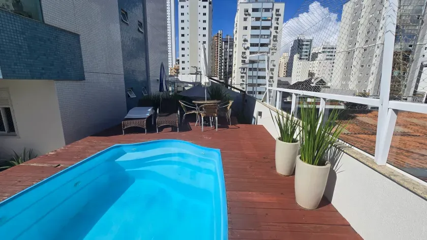 Apartamento garden 2 dormitórios sendo 1 suíte e piscina privativa - Centro de Balneário Camboriú/SC — foto 13