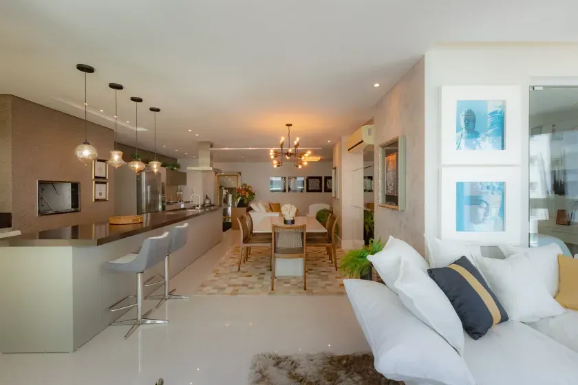 Apartamento frente mar pronto pra morar! Com 3 suítes e 4 vagas de garagem na Praia Brava - Itajaí — foto 6