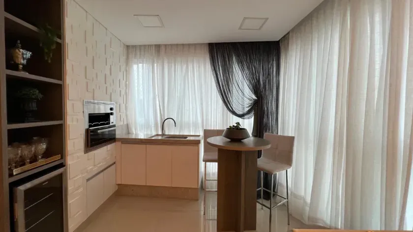 Apartamento mobiliado com 4 dormitórios sendo 2 suítes + 2 demi e 3 vagas em Balneário Camboriú/SC — foto 7