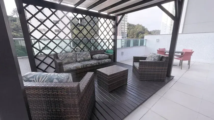 Apartamento mobiliado com 4 dormitórios sendo 2 suítes + 2 demi e 3 vagas em Balneário Camboriú/SC — foto 44